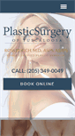 Mobile Screenshot of plasticsurgeryoftuscaloosa.com